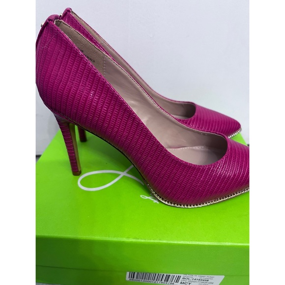 BCBG GENERATION HALLIX FLAMINGO PINK PUMPS - Picture 13 of 16